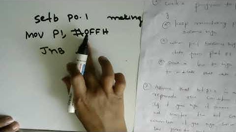 VTU|MICROCONTROLLER|18EC46|M3| |L6|I/O bit manipulation programming examples using 8051