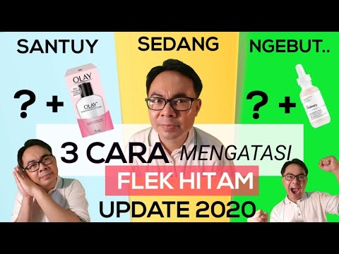 Video: 3 Cara Menghilangkan Flek Hitam