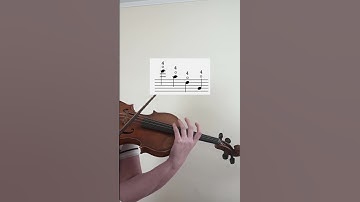 How to play violin harmonics #violin #music