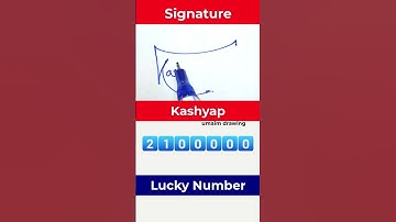 Kashyap Signature and Lucky Number