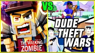 Dude Theft Wars vs The Walking Zombie: Dead City‏ - All Weapons. screenshot 5