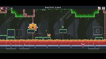 kitty death room puzzle platformer zone 2 - level 12 - walkthough gameplay