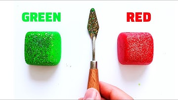 Can You Guess The Final Color🎨Satisfying Clay Mixing With ASMR Textures And Pigment Fusion