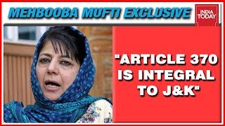 Mehbooba Mufti Exclusive With Rajdeep Sardesai On Article 370, Kashmir & Secession