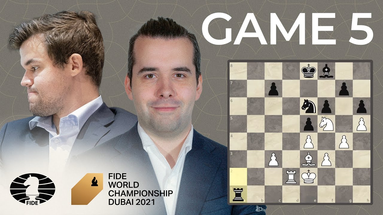 Watch the 2021 FIDE World Championship: Carlsen vs. Nepomniachtchi