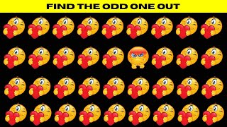 FIND THE ODD EMOJI OUT IN  THIS Odd Emoji Puzzle #130 | Odd One Out Puzzle | Find The Odd Emoji Quiz