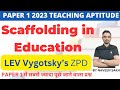 Scaffolding in education  teaching aptitude  naveen sakh 