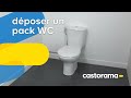 Comment dmonter un wc  castorama