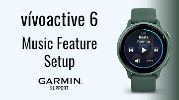 vívoactive® 6 | Music Feature Setup | Garmin Support