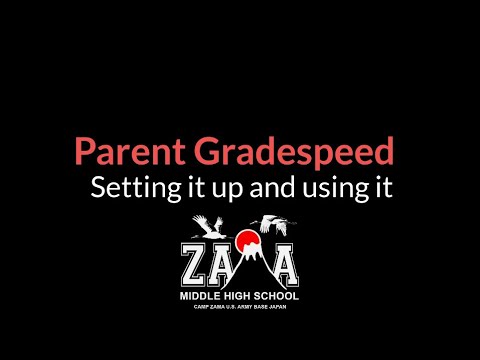 Parent Gradespeed   Signing Up