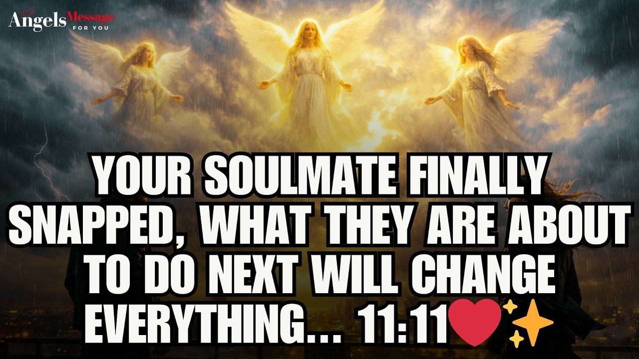 ✨ Your Soulmate Finally Snapped, What They Are About To Do Next Will Change Everything... 11:11 💞✨