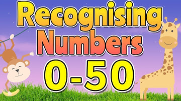 RECOGNISING RANDOM NUMBERS 0-50 | 😊 Learn to Read & Write Numbers 0 to 50 | Miss Ellis