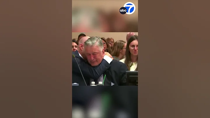 Alec Baldwin's emotional reaction to 'Rust' trial dismissal