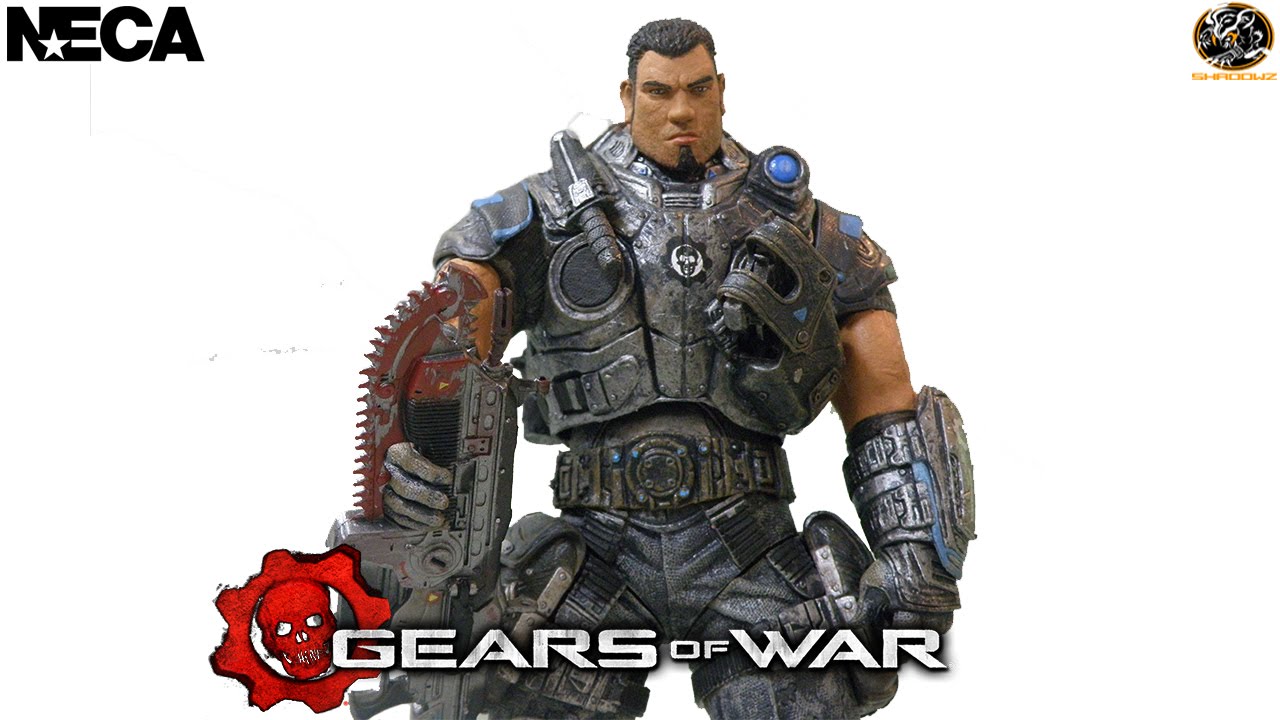 NECA Gears of War Series 1 Marcus Fenix Action Figure 