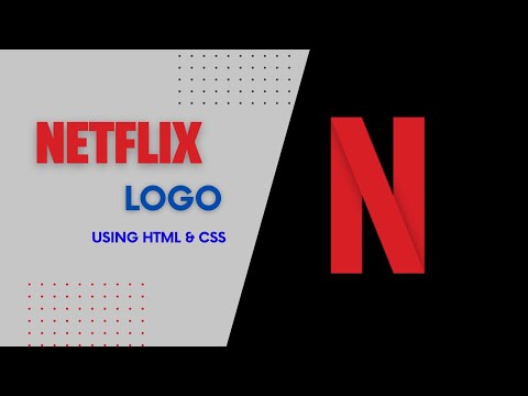 Pratique CSS comigo - Logo da Netflix 🎬