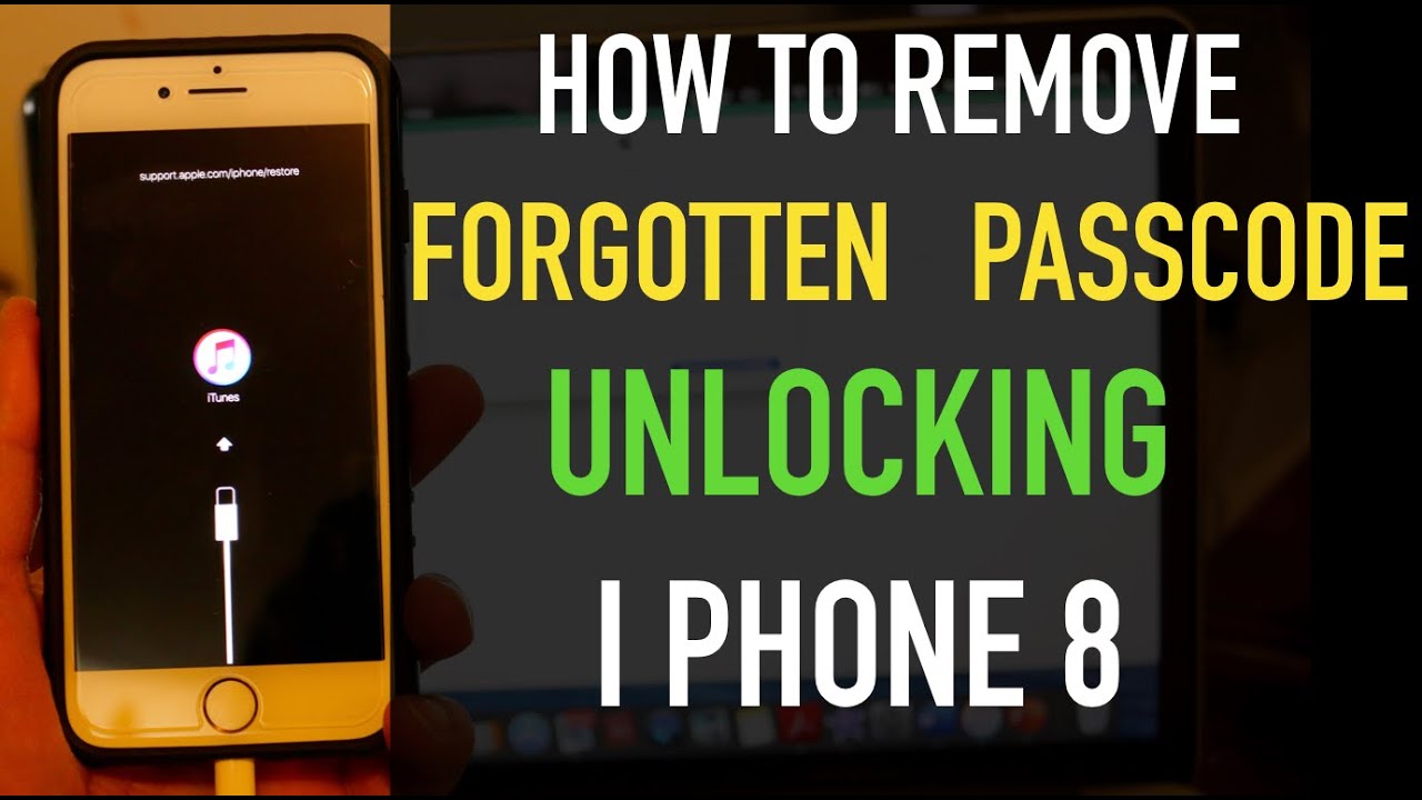 forgot iphone passcode reset phone