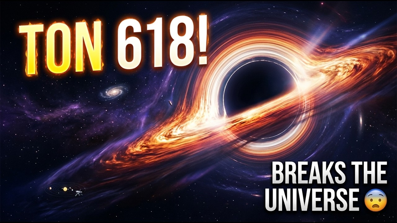 The Largest Black Hole Ever Discovered? | TON 618 Explained | Space ...