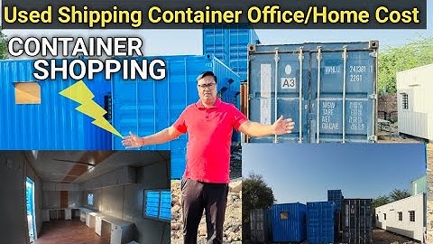 Used Shipping Container House/Office/Porta Cabin/Cafe Length 20/40 feet Cost & Suppliers