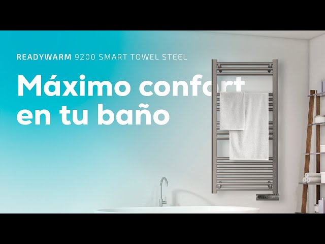 Compra Cecotec ReadyWarm 9200 Smart Towel Steel, Toallero eléctri