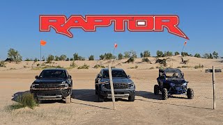 Ford Ranger Raptor's First Time at Silver Lake Sand Dunes