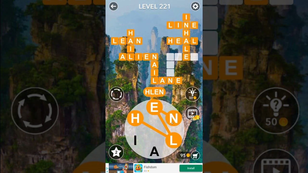Word Crossword Search level 221