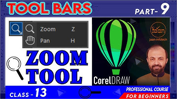 Zoom Tool and Pan Tool in CorelDraw 2021 | CorelDRAW 2021 urdu/हिन्दी | coreldraw 2021 |