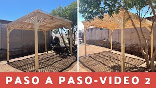 Cómo construir una pérgola de madera: los 5 pasos imprescindibles