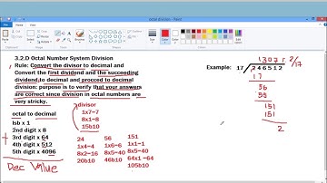 Octal Division