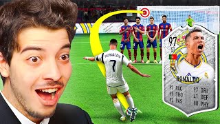 كريستيانو انتقم من برشلونة بهدف تاريخي 🤯😍  (مهنة مدرب #27)  .! فيفا 23 FIFA 23 I