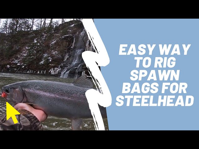 Fishing With Spawn Bags: Lake Erie Tributary Steelhead (plus a