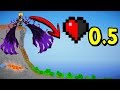【マインクラフト】七つの大罪”メリオダス”なら体力0.5でも山下れる？ 【マイクラ】