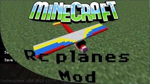 Minecraft: Remote control Planes Mod