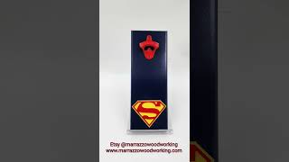 Superman bottle opener