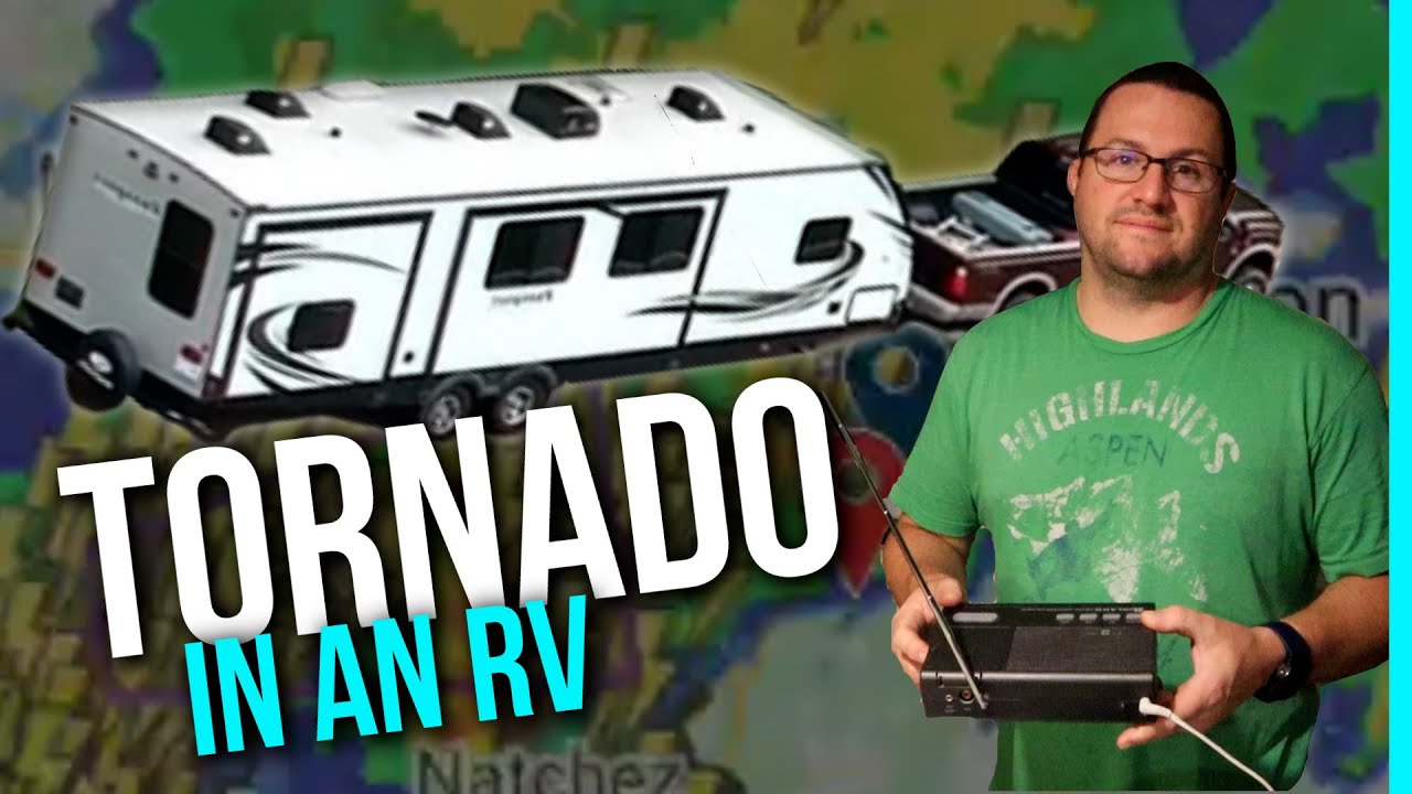Running from a TORNADO IN OUR RV // Travel Nurse Family 2020