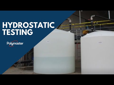 Performing Hydrostatic Testing on Polymaster Industrial