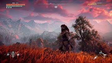 Horizon Zero Dawn: Dawn break near Devil