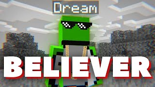 Dream - Believer ( A minecraft manhunt montage on Famous YouTuber @Dream​ ) screenshot 3