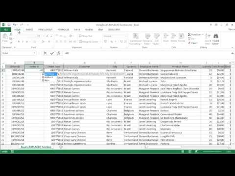 Video: Hoe vervang je een woord in Excel 2016?