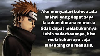 Aku membentuk akatsuki untuk mengakhiri kebencian. - KATA-KATA BIJAK ANIME - PAIN AKATSUKI