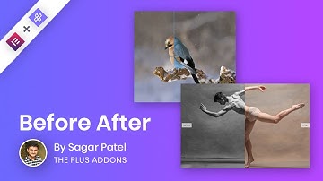 How to create Before after Image Comparison using Widget for The Plus Addons for Elementor?