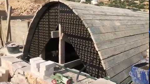 how to draw & construct a catenary stone vault ?