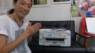 【中古/無料プレゼント】EPSON FAXプリンタ複合機 PX-M740F