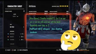 ESO PvP: Accused of Cheating.. Again.