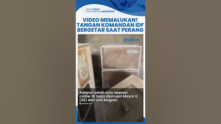 Bocor Rekaman Video Komandan IDF Ketakutan hingga Tangan Bergetar saat Perang Lawan Hamas di Gaza