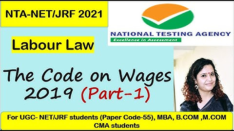 The Code on Wages-  (Part-1)