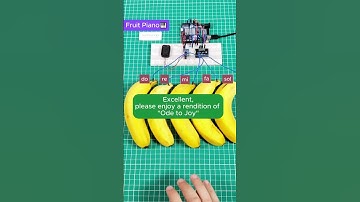 Who Knew Bananas Could Play Music? 🍌 #arduino #diy #electronics #engineering #funny #banana #piano
