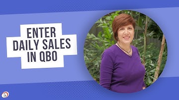 How to record daily sales in QuickBooks Online