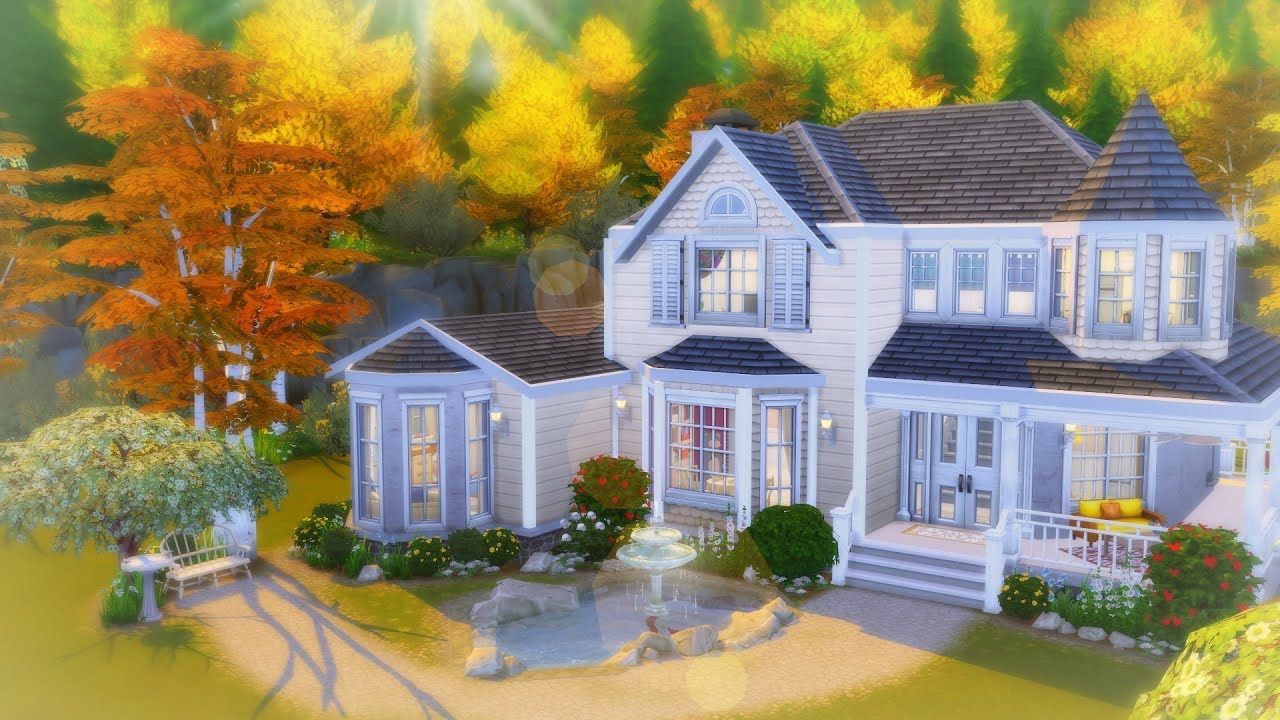 Countryside Cottage Snow White Inspired Home The Sims 4