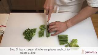 How to Cut a Pepper | Cooking Basics by Yummly