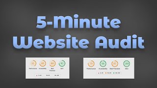 Celebrity 5-Minute Website Audit with Chrome Profile